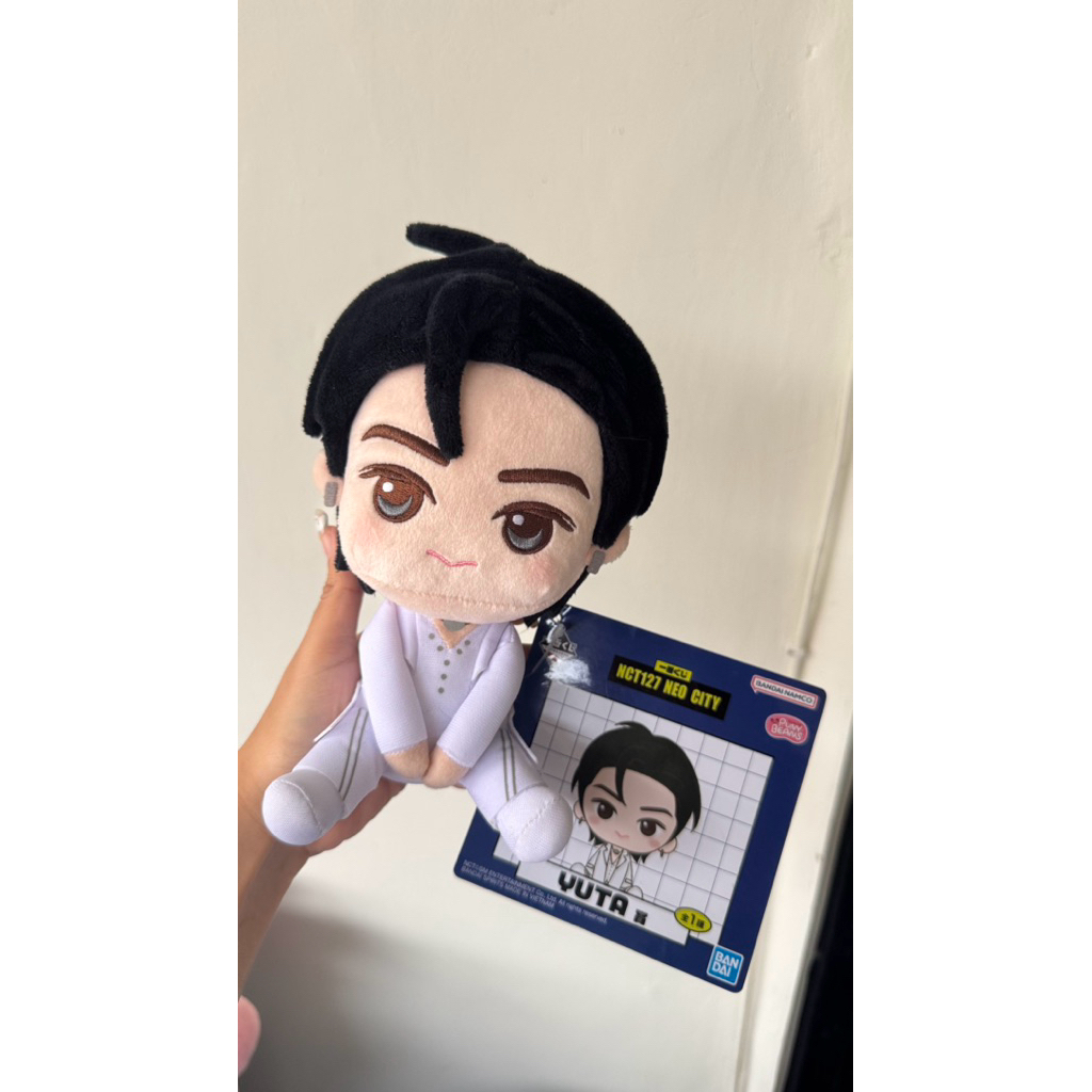 NCT Yuta plush Neo City lisence kpop doll