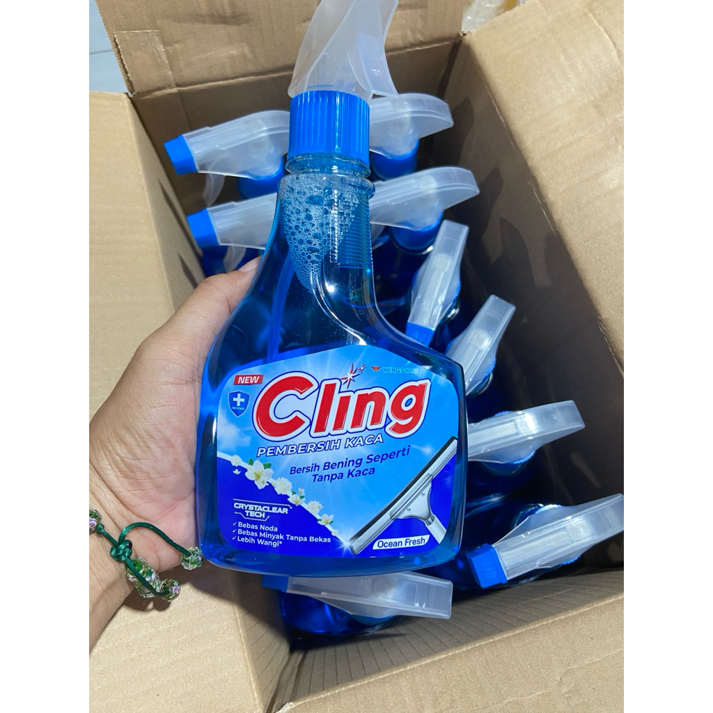 cling pembersih kaca 440ml