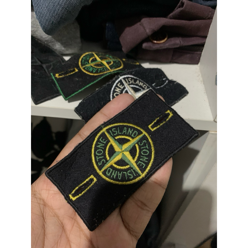badge stone island original
