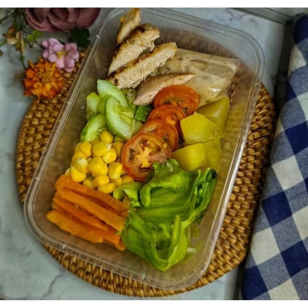 Salad Sayur Ayam Panggang