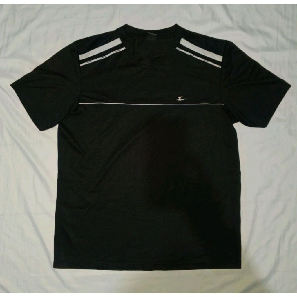 kaos drifit LECAF hitam