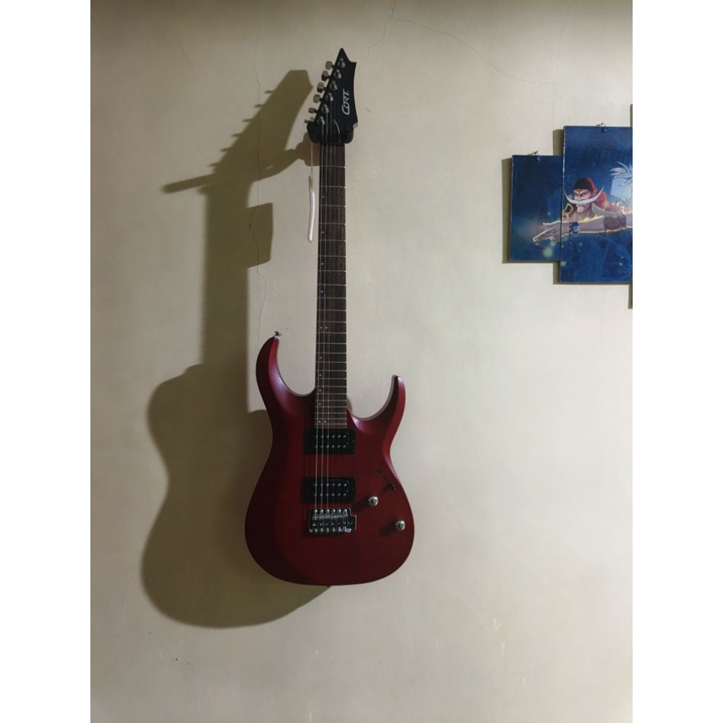 gitar cort x100 6 strings gitar elektrik