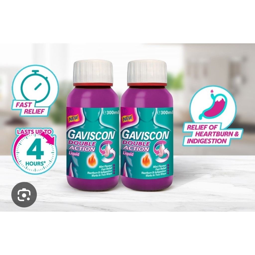 Gaviscon Double Action Liquid rasa mint 300 ml