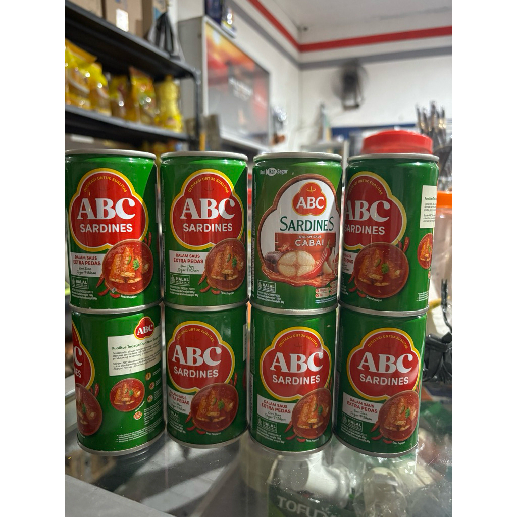 Sarden Kaleng ABC 155g