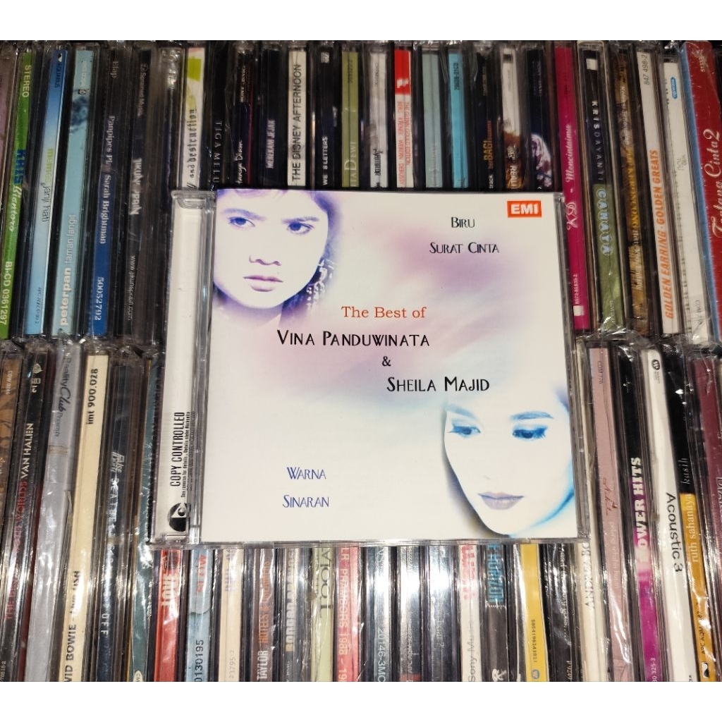 CD Vina Panduwinata, Sheila Majid - The Best Of Vina Panduwinata & Sheila Majid
