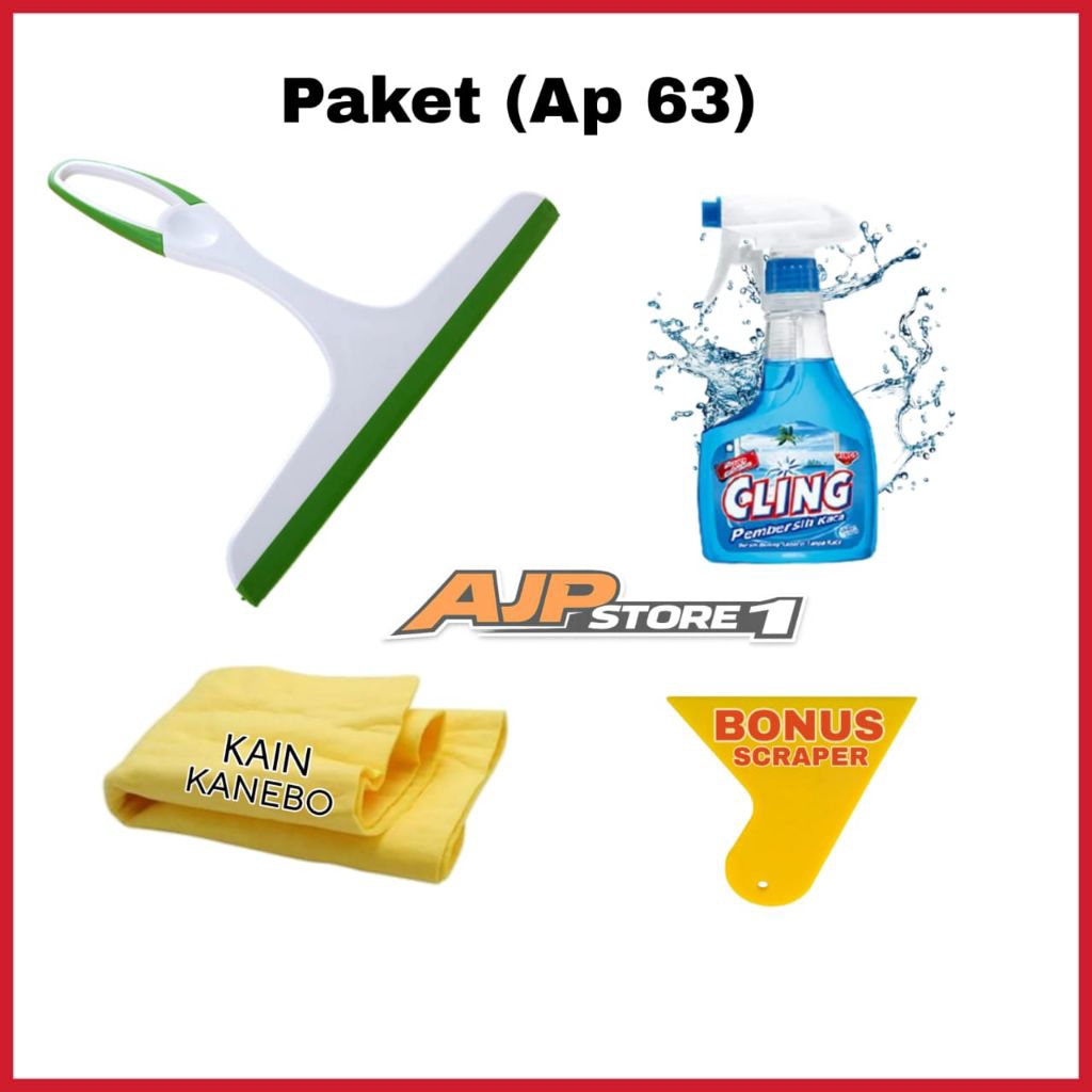 Alat Pembersih Kaca Jendela Cling Cairan Pembersih Kaca Wiper Pembersih Kaca Bahan Lentur Murah Berk