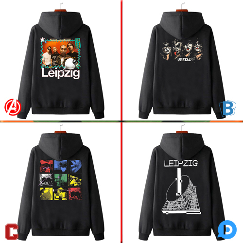 Sweater Leipzig Band Hoodie Casual Unisex Bahan Cotton Fleece [Bisa COD]