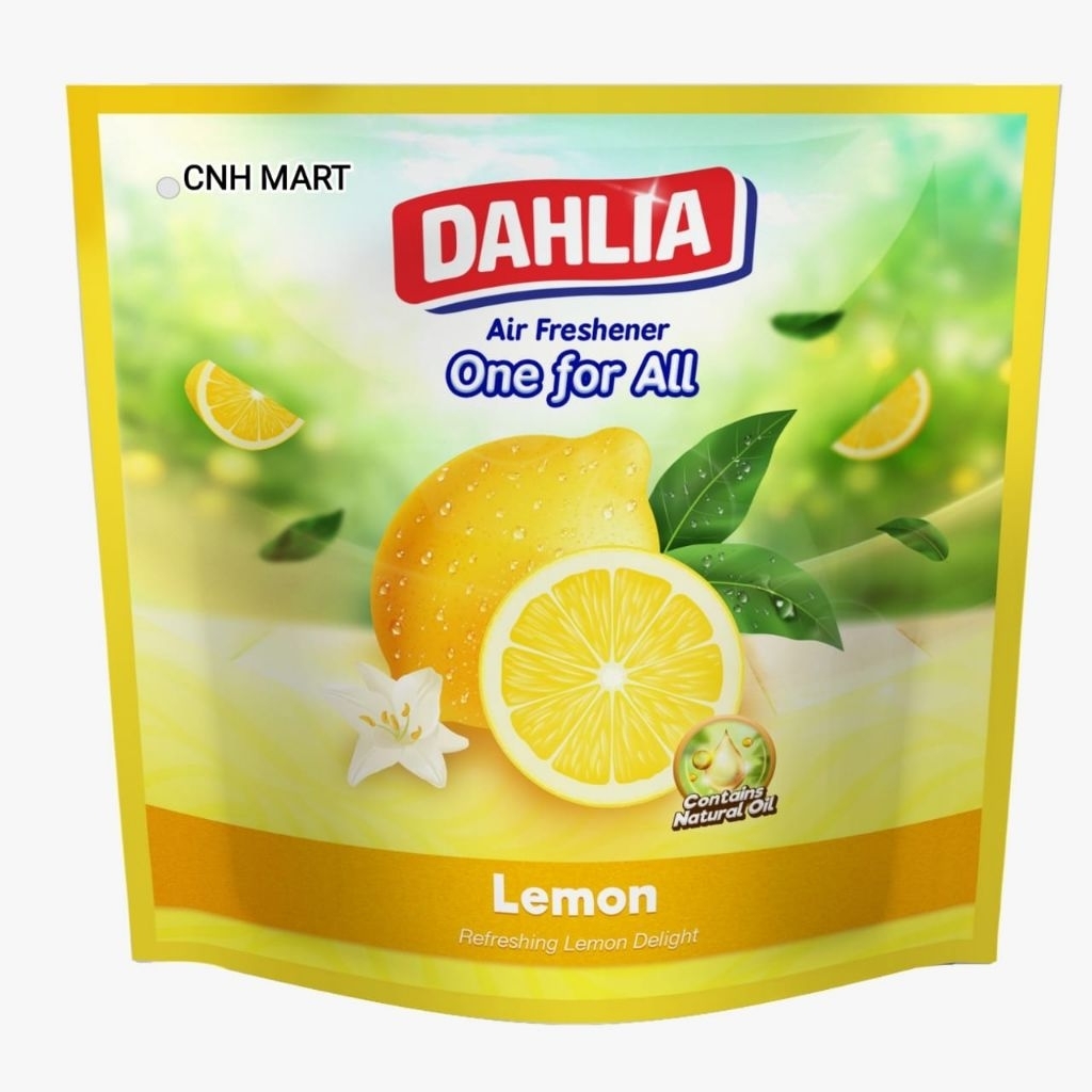 12Pcs - Dahlia Air Freshener One For All Pouch 75 Gram - Pewangi Ruangan - Pewangi Mobil - Pengharum