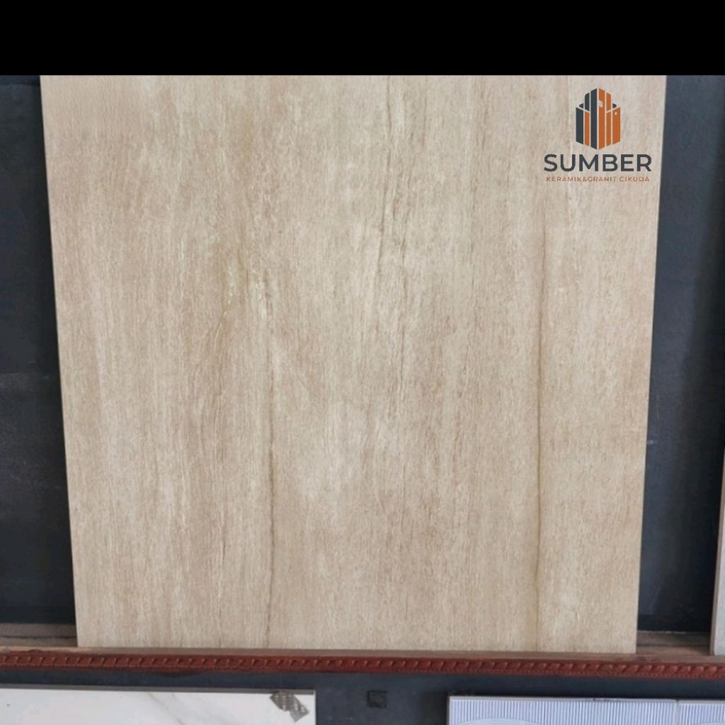 GRANIT 60X60 IKATAN MATT / KASAR MOTIF KAYU | ARNA ALIZA BEIGE