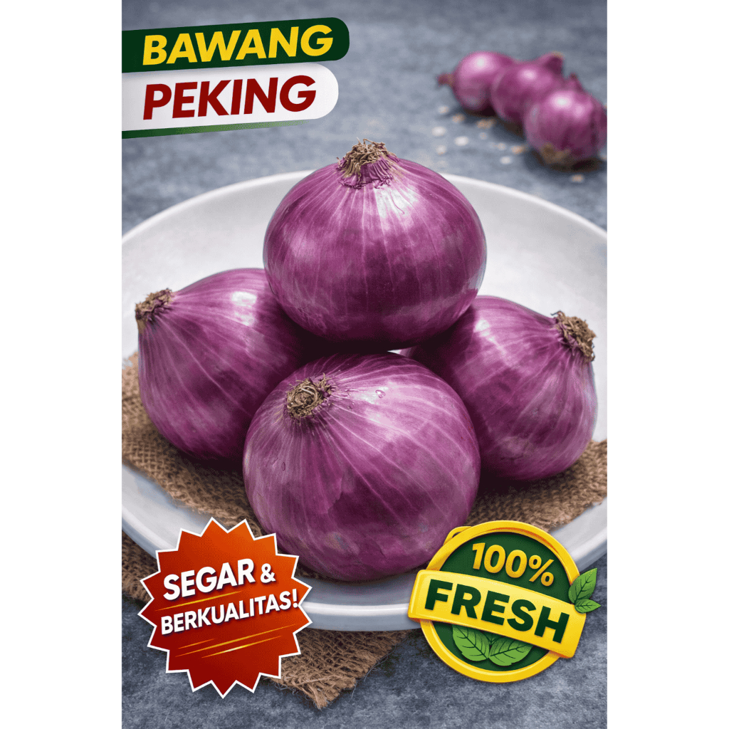 Bawang Peking Bawang Merah Besar Impor 250gr - 1kg