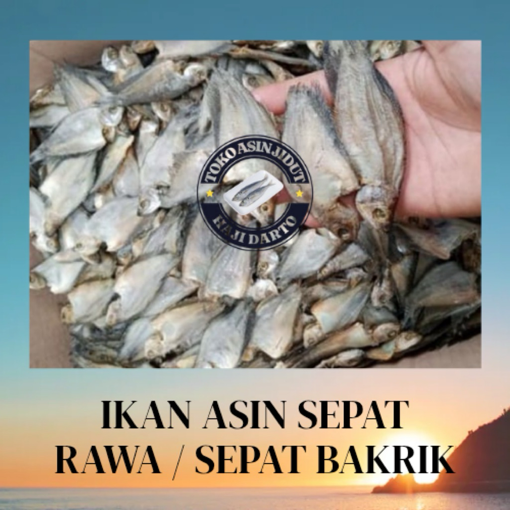 Ikan Asin Sepat Rawa / Sepat Bakrik 1 Kg