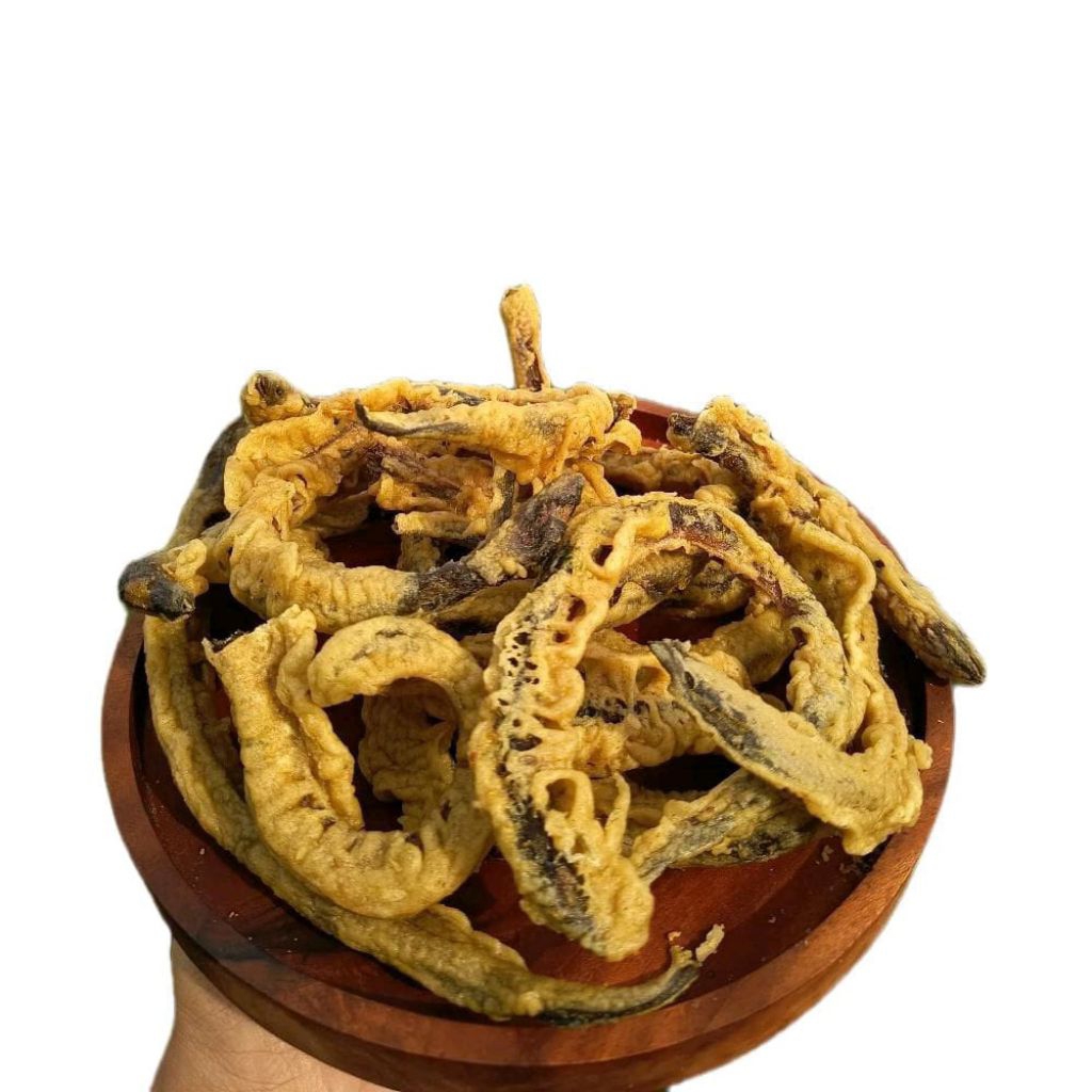 Oleh-Oleh Khas Jogja Keripik Belut Goreng Godean Empuk Renyah Kemasan 500 Gram