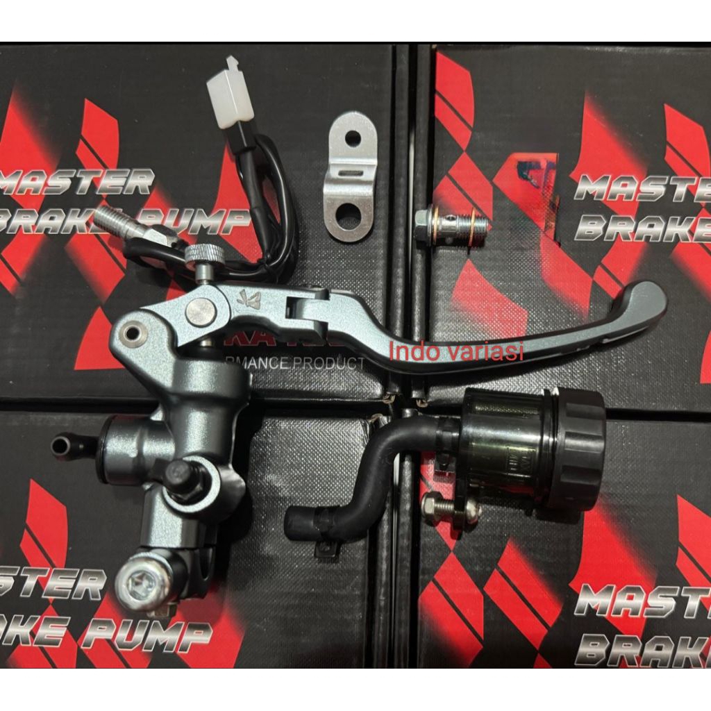 MASTER REM KAKRA 17MM ORIGINAL CNC KANAN RADIAL LIPAT