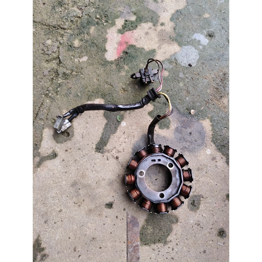 SPUL YAMAHA VEGA ZR ORIGINAL BEKAS COPOTAN MOTOR