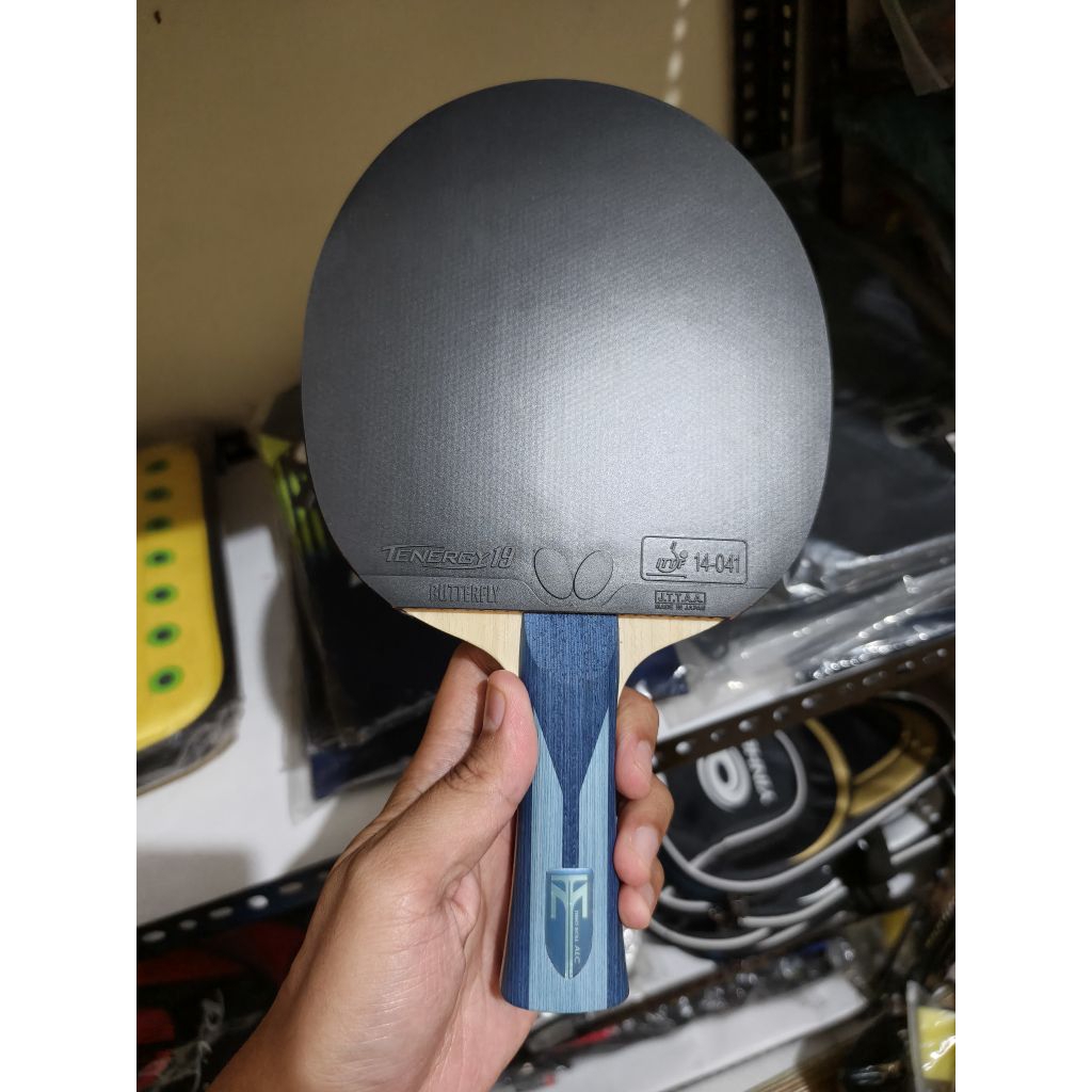 PAKET BATS TENIS MEJA BUTTERFLY TIMO BOLL ALC PLUS TENERGY SECOND ORIGINAL