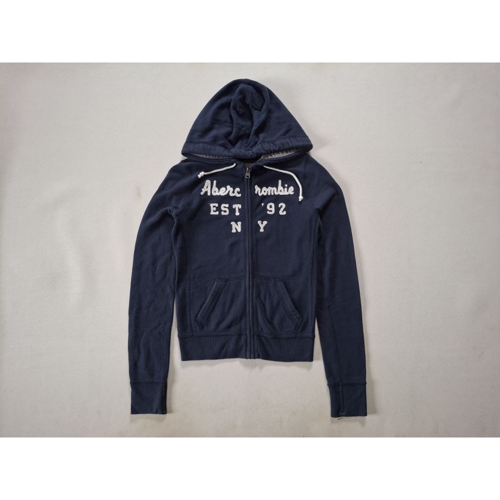 JAKET ZIP HODDIE ABERCROMBIE&FITCH/WHO AU/HOLLISTER ORIGINAL 100%