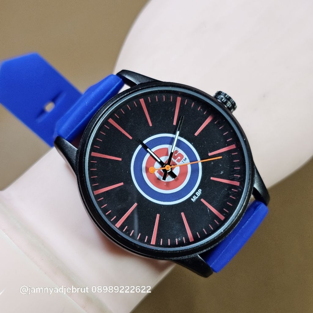 Jam MLB Chicago Cubs Sparo Blue Black Bekas