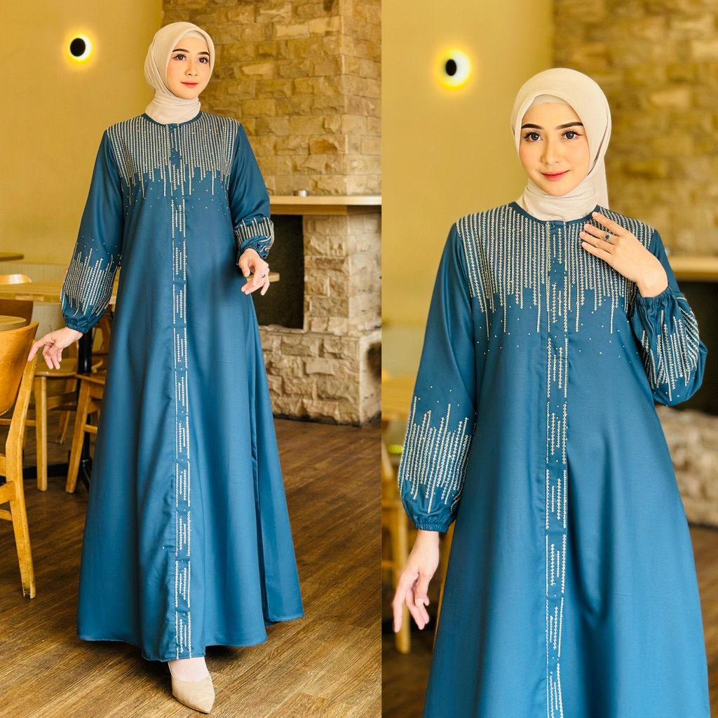 Gamis Jameela Bordir bahan katun Toyobo gamis murah gamis mewah/Gamis Bordir/gamismurah/