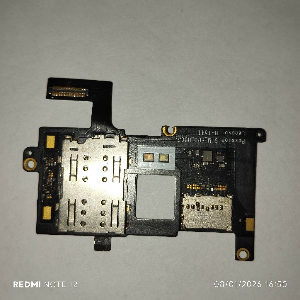 PCB & Tempat SIM Card Lenovo Vibe P1 Turbo P1A42