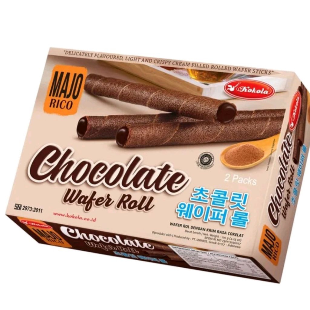 PROMO 12 PCS KOKOLA MAJORICO WAFER ROLL MIX CAMPUR/RANDOM