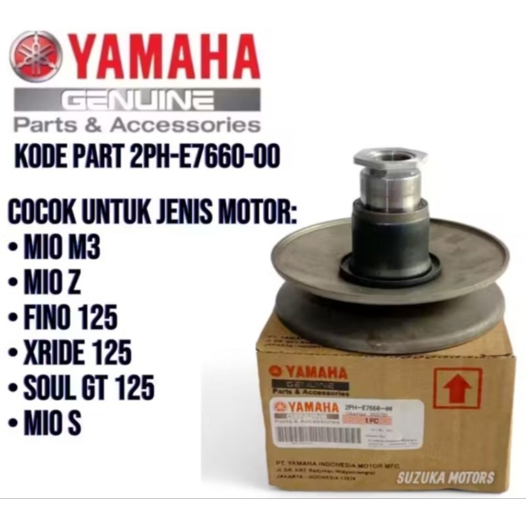 promo obral pully 2ph / pully Mio m3-mio z-fino125-xride125-soulgt125-mio s / puli belakang Mio m3 /