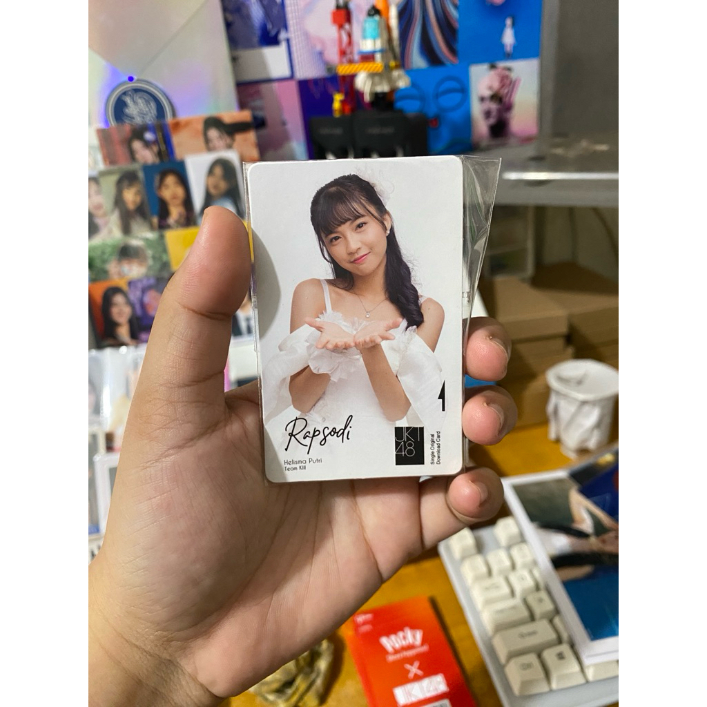 [Rare]Music Card PC JKT48 Eli Rapsodi OFC