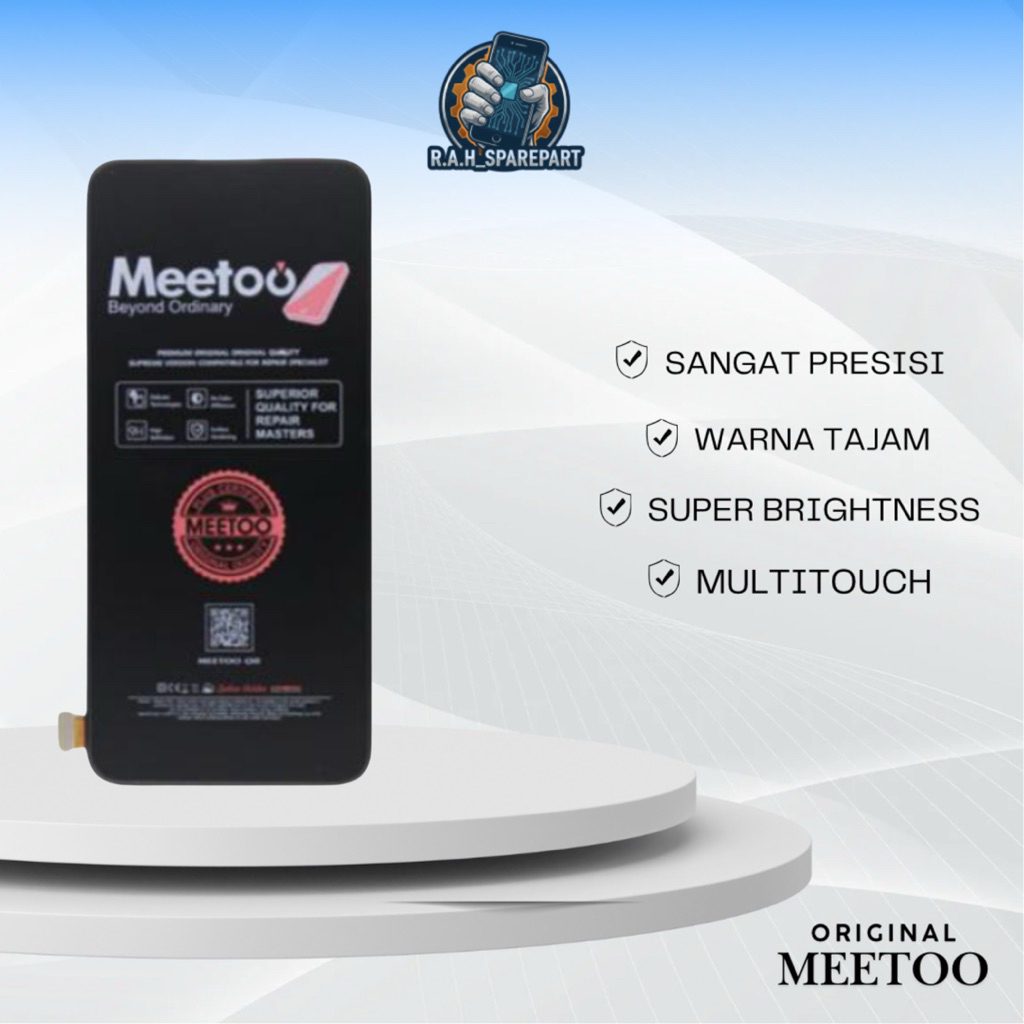 LCD MEETOO VIVO V17 PRO/V19 PRO OLED FINGERPRINT FULLSET TOUCHSCREEN ORI MEETOO