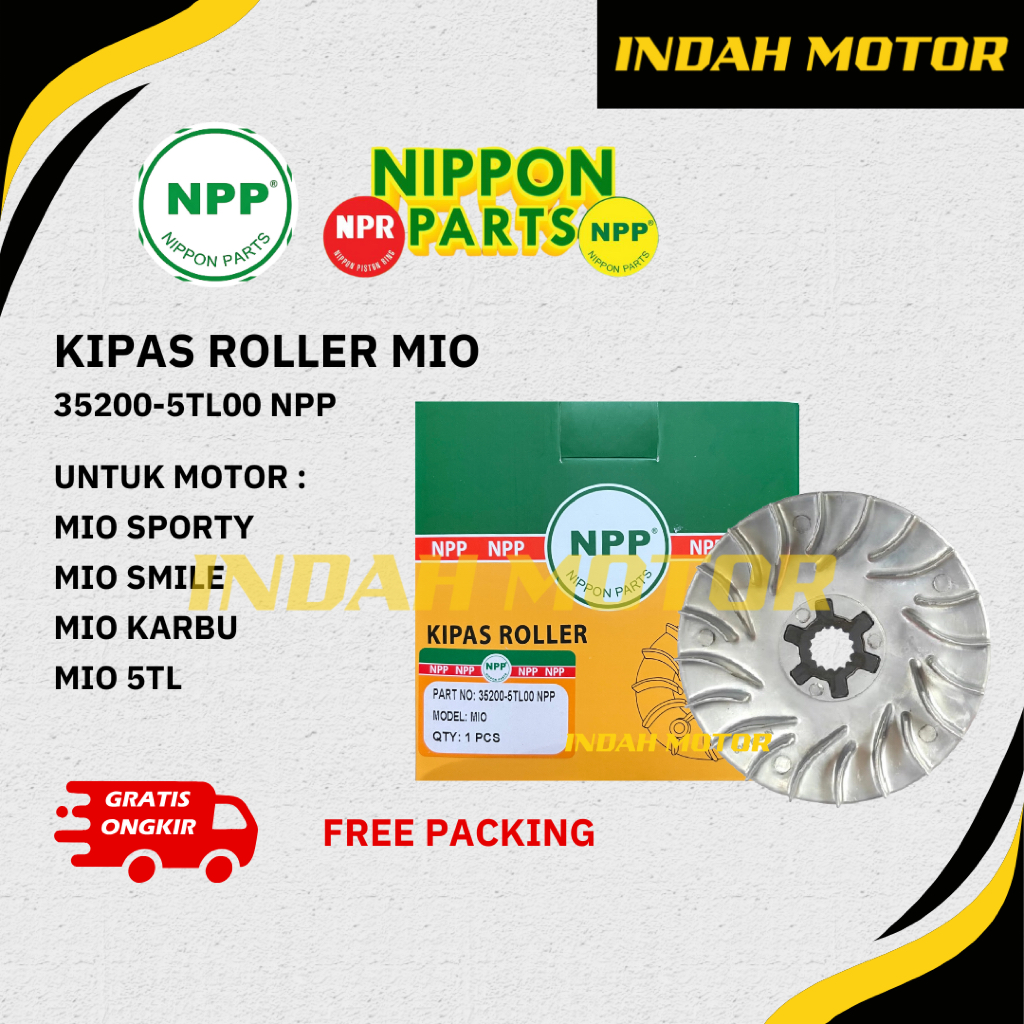 KIPAS ROLLER MIO 35200-5TL00 NPP | MIO SPORTY | MIO SMILE | MIO KARBU | KIPAS RUMAH ROLLER | FACE DR