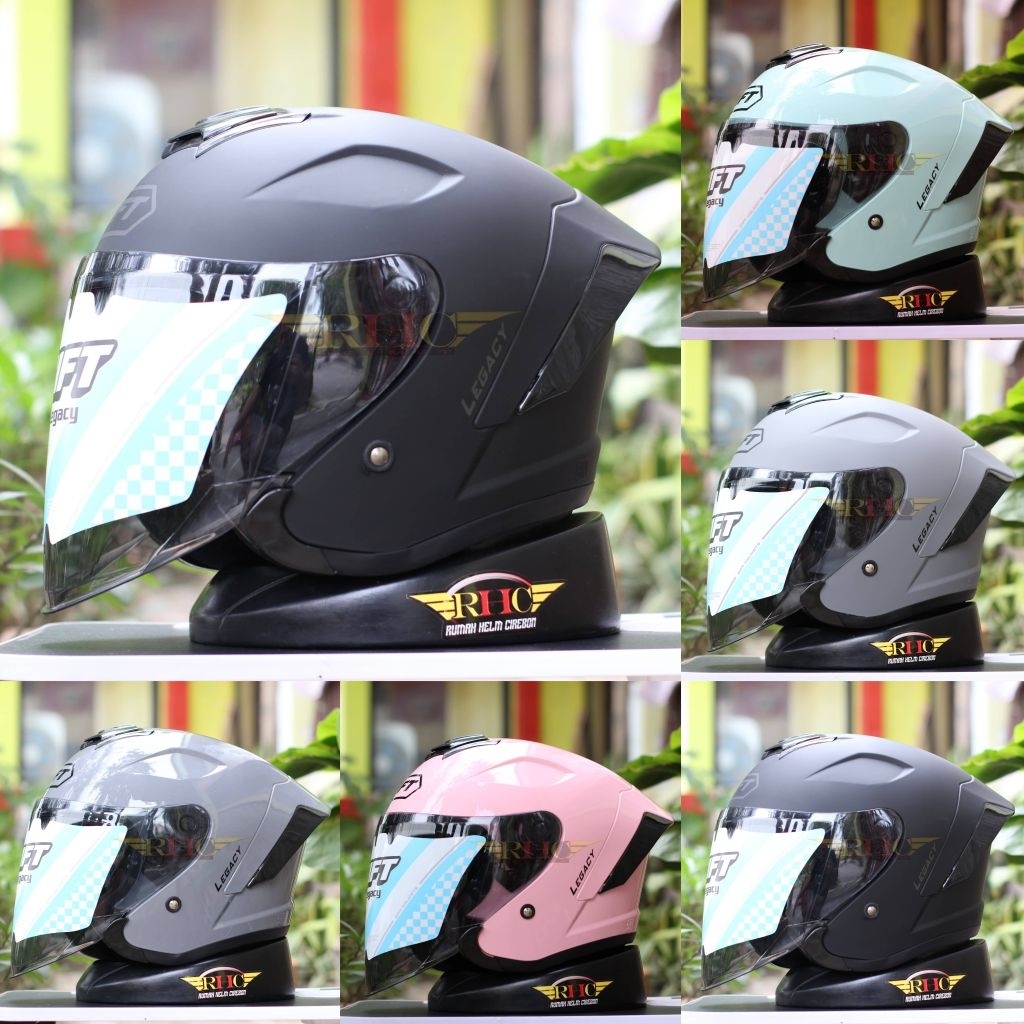Helm gift legacy keren kekinian untuk pria wanita dewasa sni cod
