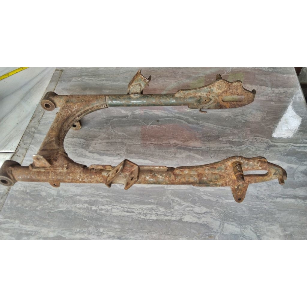SwingArm GL 100 original Copotan warna hijau