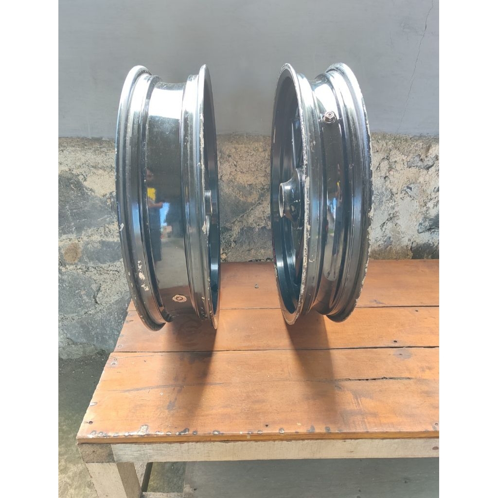 velg tapak lebar yamaha scorpio