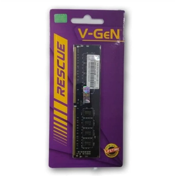 RAM DDR4 V-GeN RESCUE 16GB PC21300/2666Mhz Long Dimm (Memory PC VGEN)
