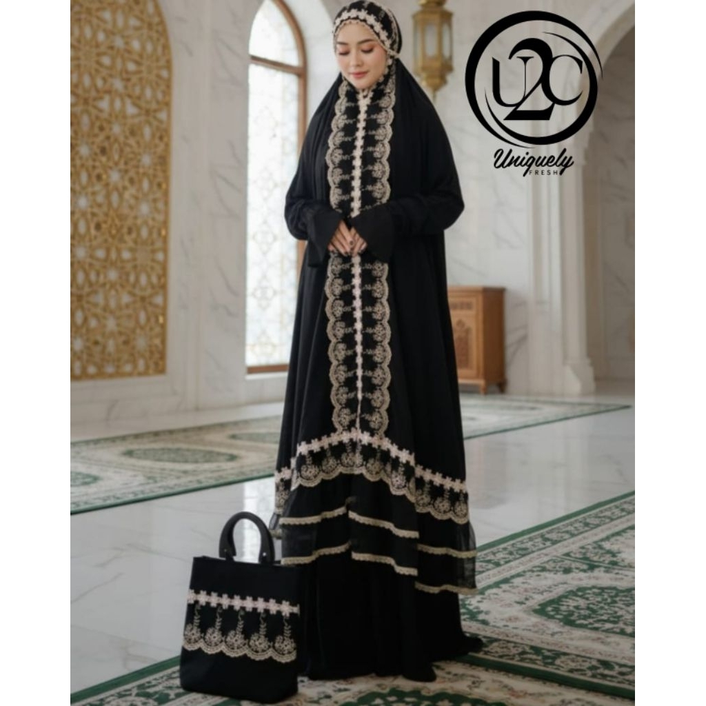 Raudhoh mukena Set by U2c