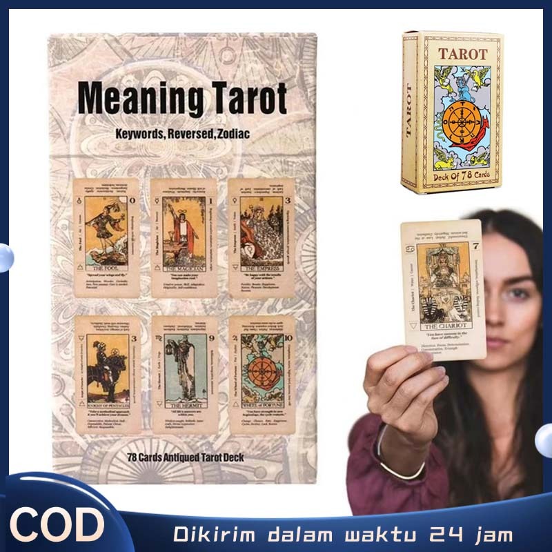 Kartu Tarot Rider Inggris Kartu Tarot Lucu Kartu Tarot Deck Tarot Deck Original