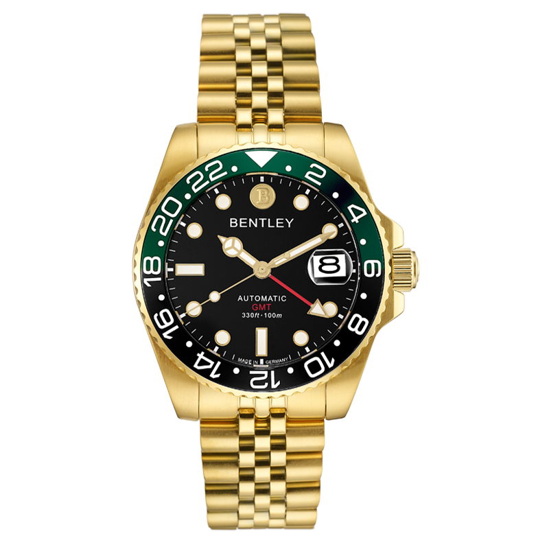 Jam Tangan Pria Automatic BENTLEY Sea God Warriors BL2335-15MKBI-BG