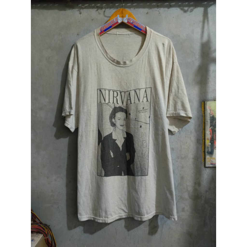 NIRVANA x DREW BARRYMORE vintage