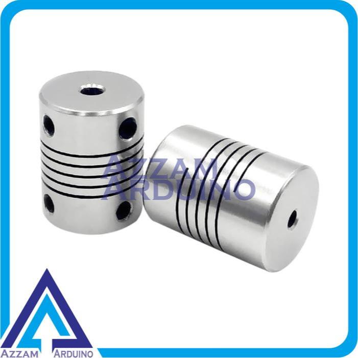 Flexible Shaft 6x10 mm Coupling CNC Motor Coupler 6mm to 10 mm D19L25