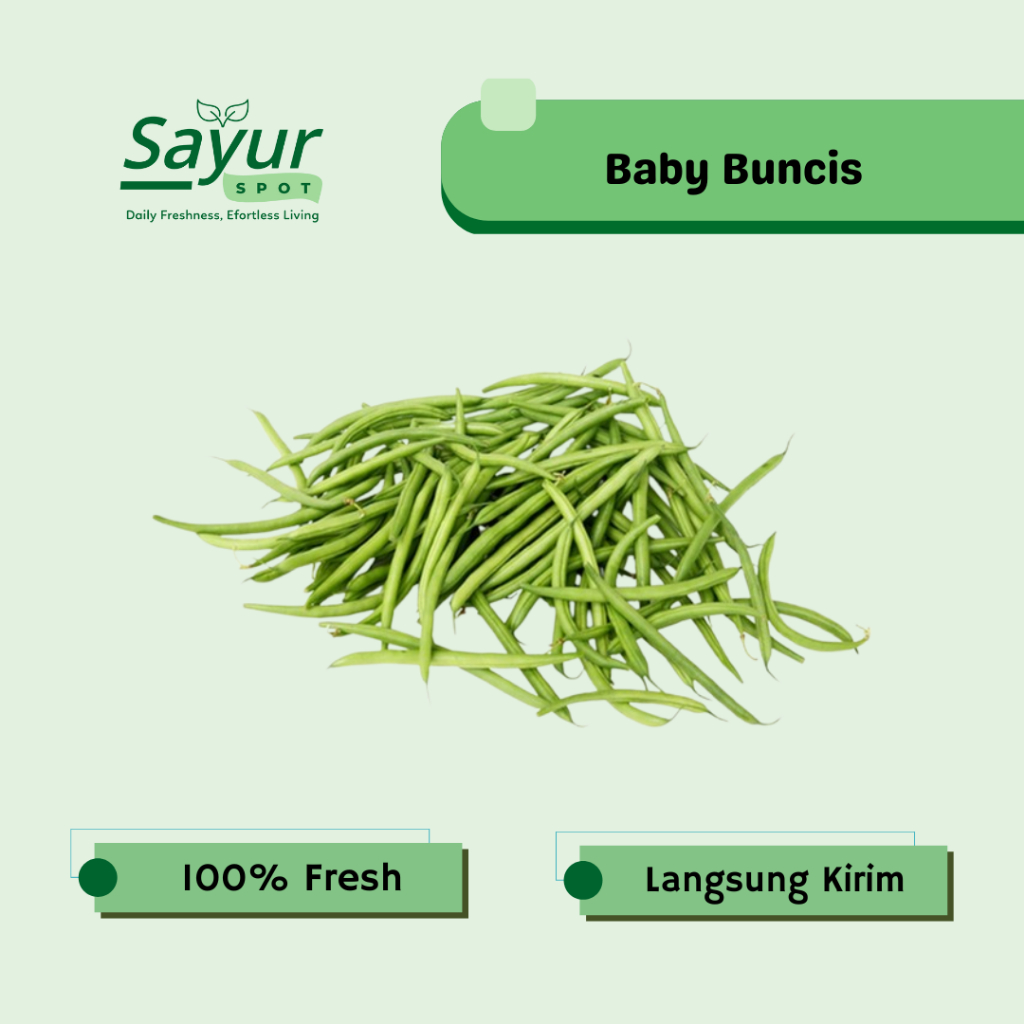 Baby Buncis Segar / Sayur Bekasi | Sayur Spot Bekasi