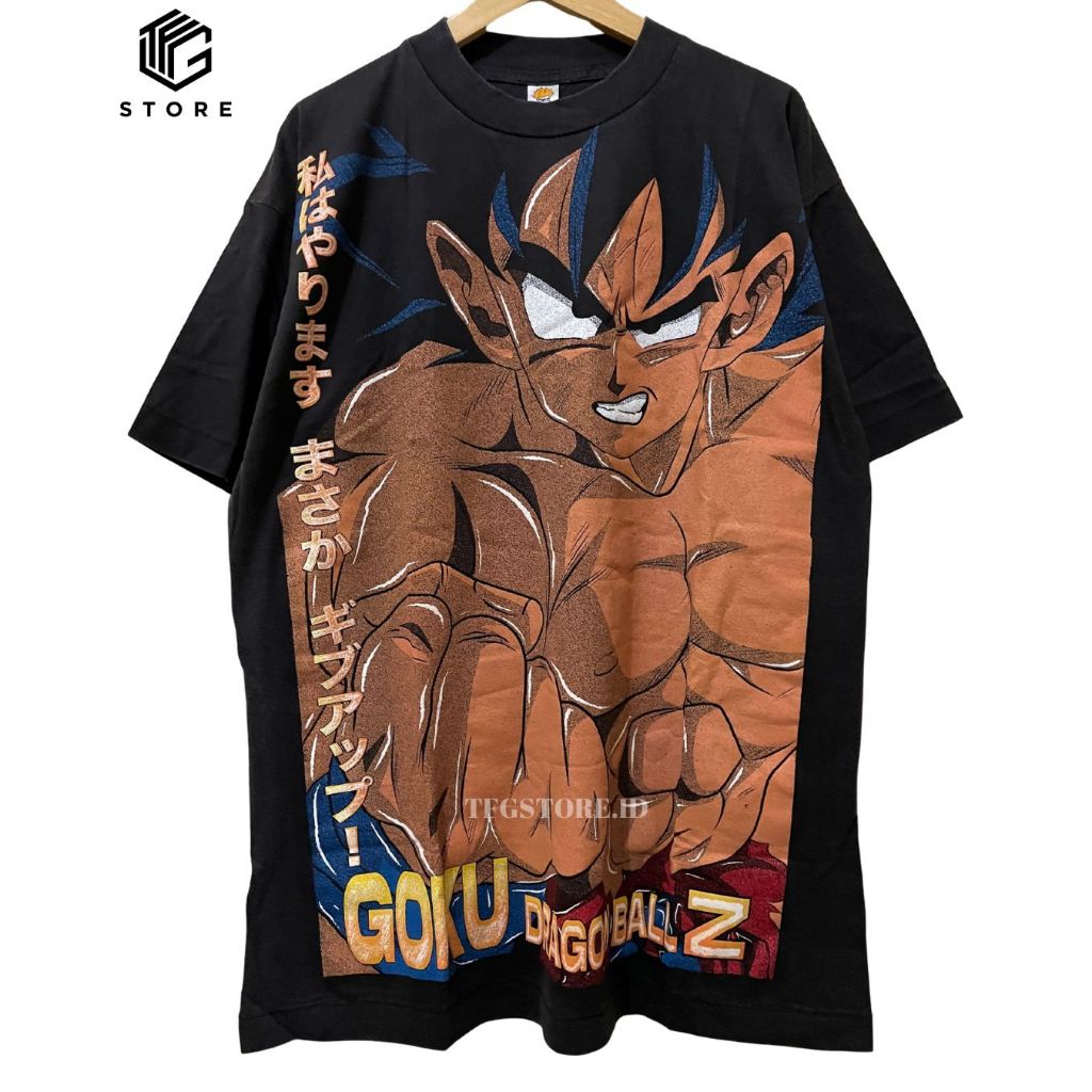 Dragon Ball Z Son Goku DBZ Japan Anime Tshirt Manga Tee Bootleg Premium Kaos XL