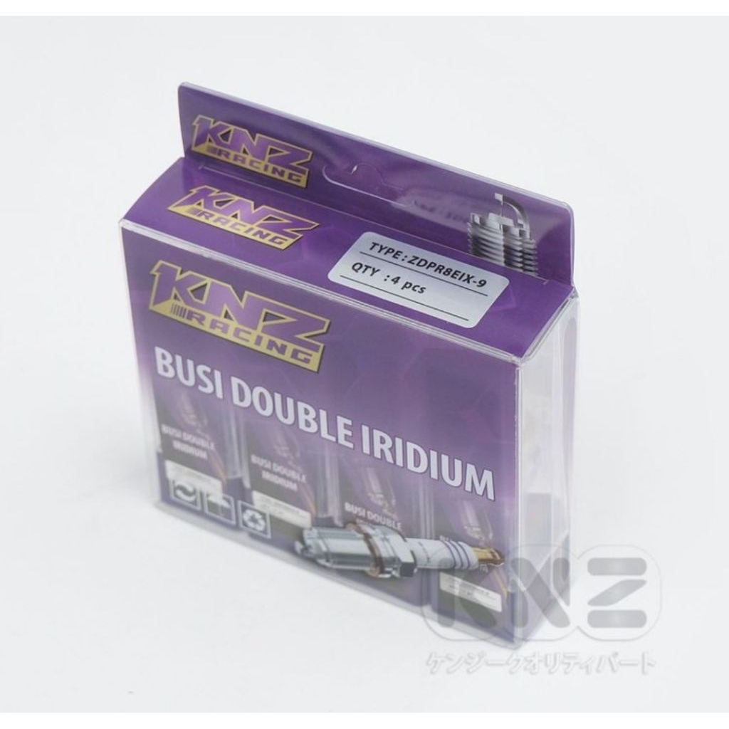 Busi racing double iridium ZDPR8EIX-9 (tiger) KNZ