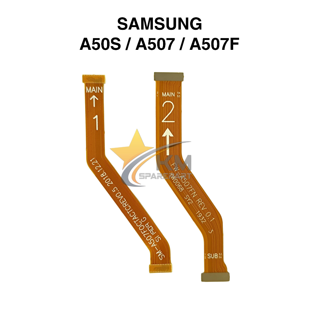Flexible Lcd Mainboard Samsung Galaxy A50S A507FN Flexi Penghubung Board Mesin