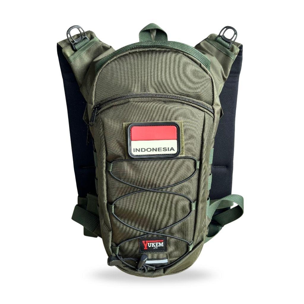 Yukem Ltd Tas Ransel Sepeda Hydropack Cordura Nilon Tactical Pria Tas Ransel Olahraga Mini Pria Trai