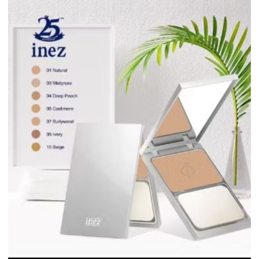 Inez Refill Bedak Padat PPC 01 Natural