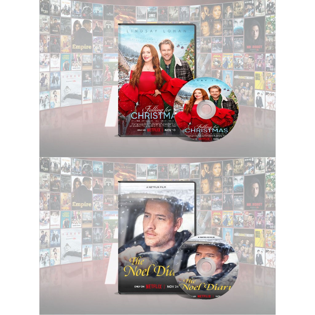 DVD Falling For Christmas (2022) + DVD The Noel Diary (2022)