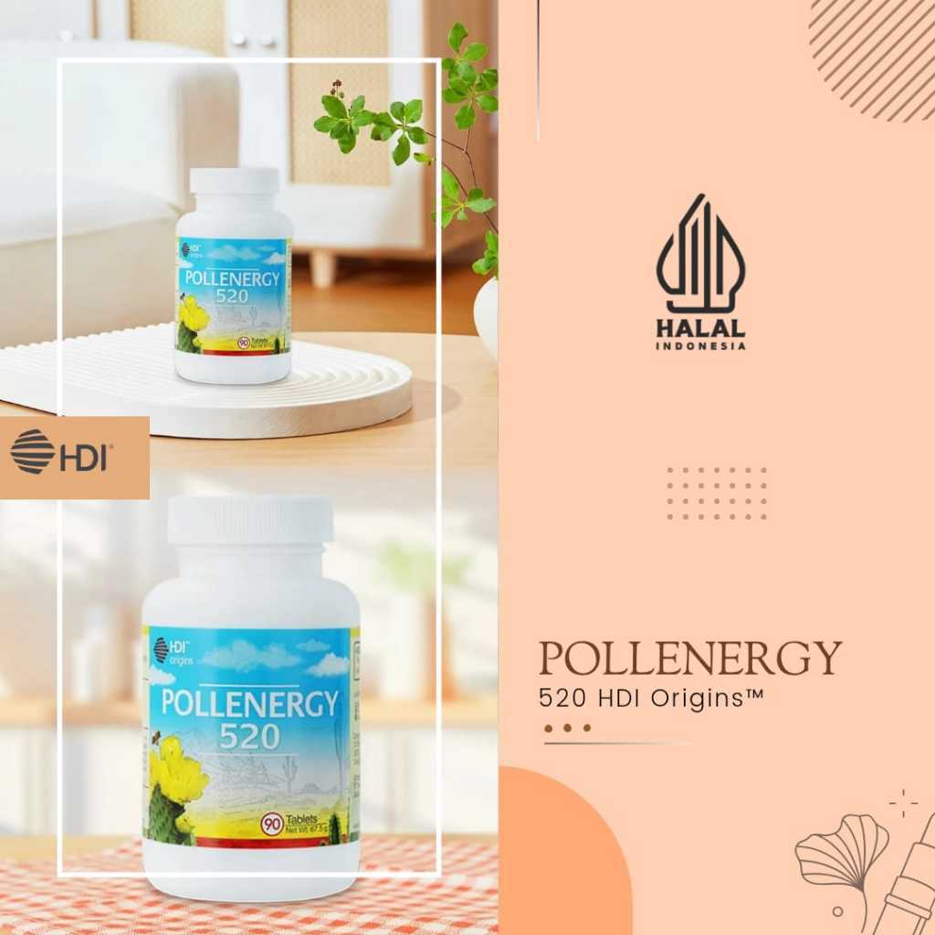 HDI Suplemen Energi HDI Origins™ Pollenergy 520 ( Original HDI Origins™ )