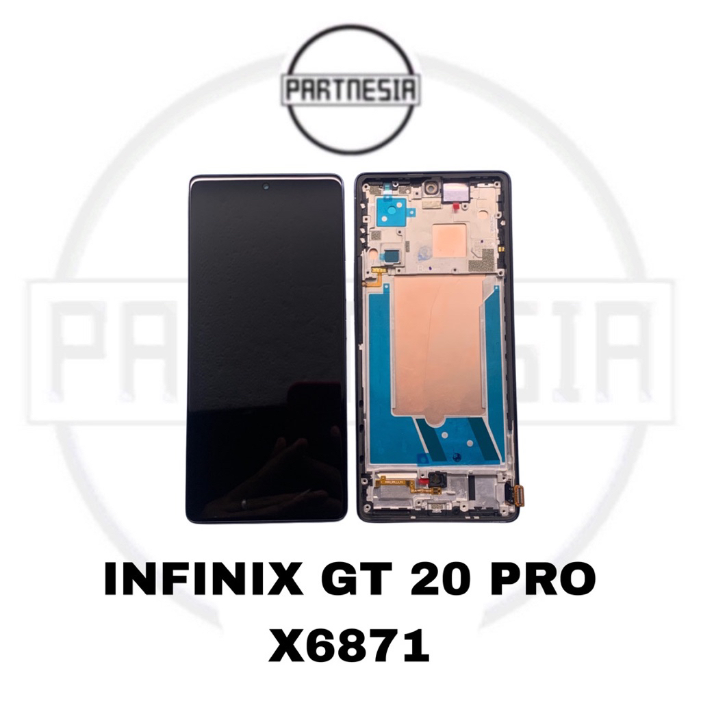 LCD TS TOUCHSCREEN FULLSET FRAME INFINIX GT 20 PRO X6871 ORIGINAL