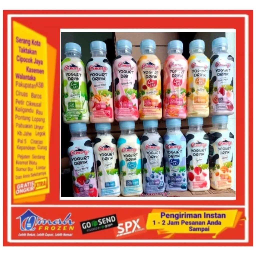 Cimory Yogurt Drink, susu fermentasi