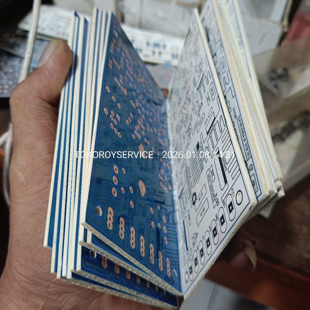 Pcb yiroshi terbaru 2026 pcb kitdriver power amplifier