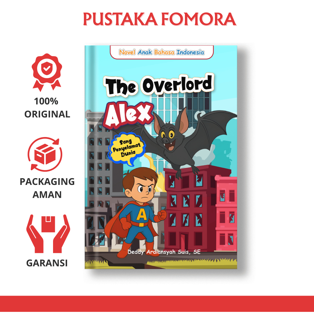 Buku Novel Anak The Overlord Alex