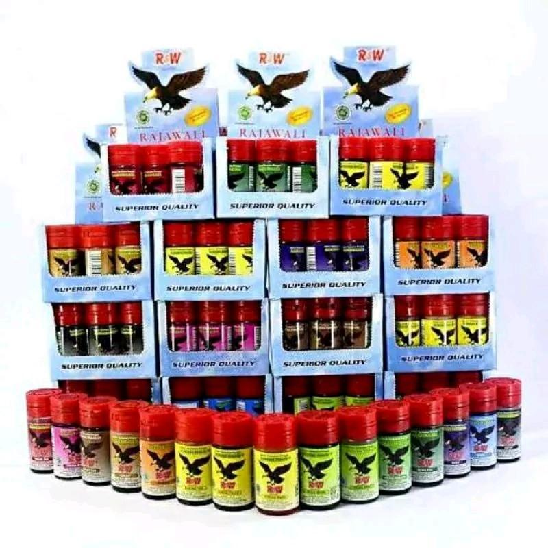 12 Botol Pewarna Makanan Cair Rajawali R&W 12,5 ml - Warna Cerah, Hemat Tetes, Aman untuk Makanan